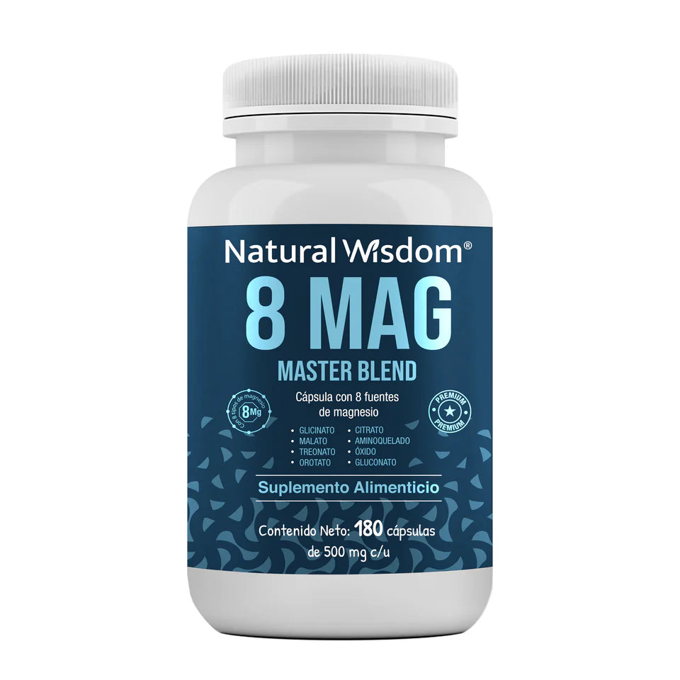 8 MAG Master Blend 180 Cápsulas