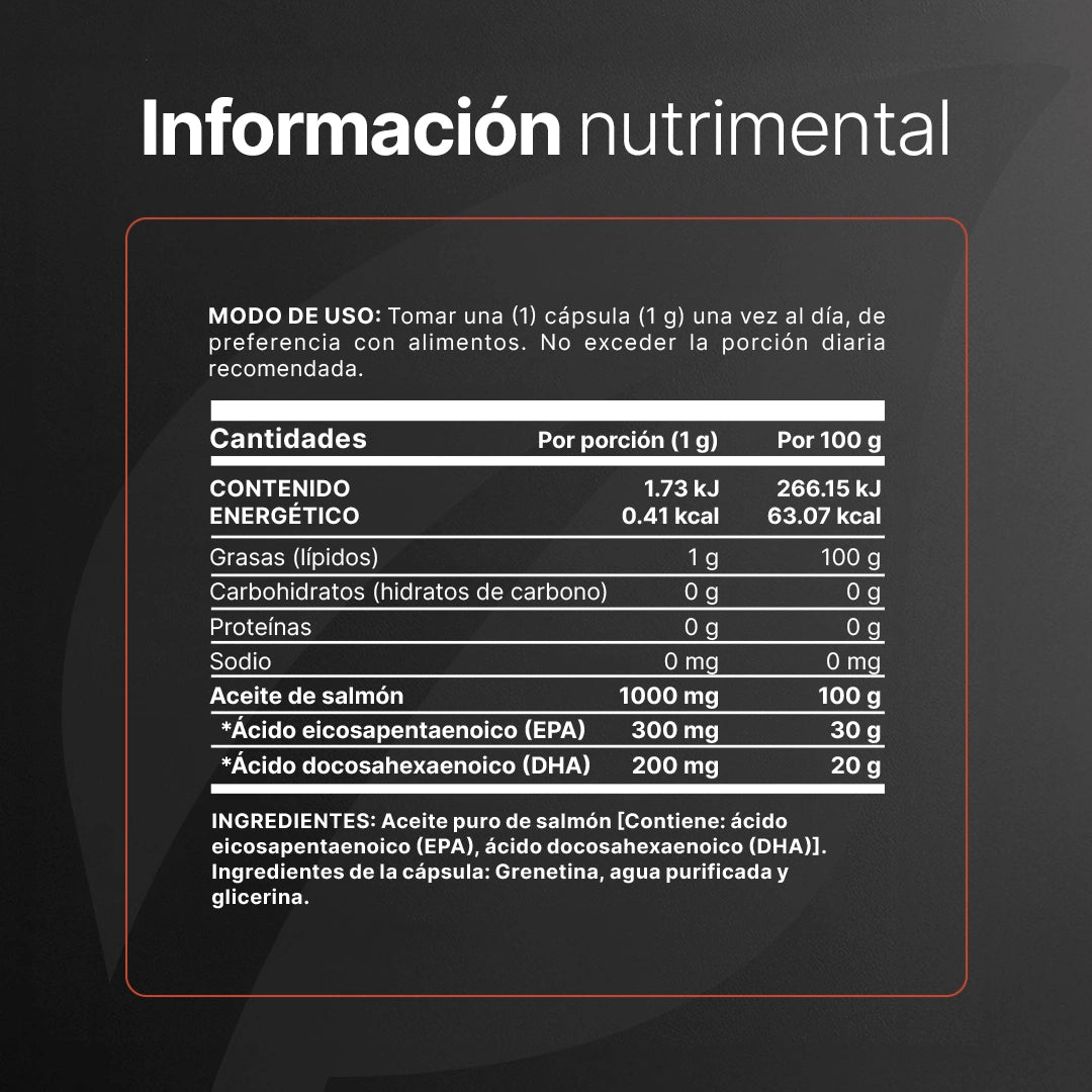 B Life, omega 3 aceite puro de salmon 1.000 mg 90 capsulas