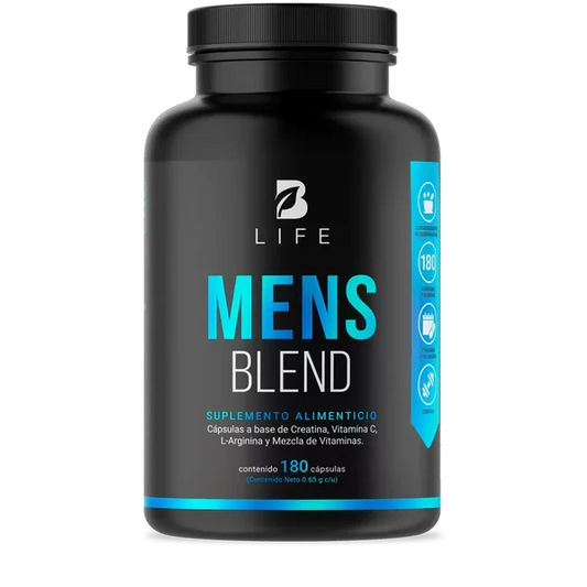 BLife | Mens Blend | Multivitamínico para Hombre 180 Cápsulas | 650 mg