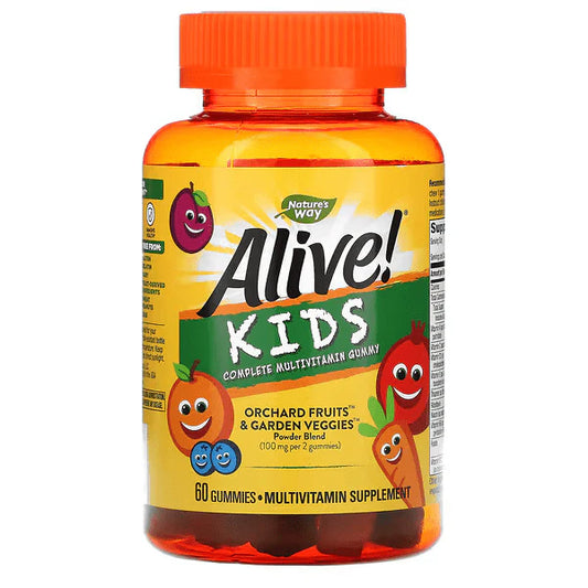 Alive!® Multivitaminico para Niños (60 gomitas), Nature's Way