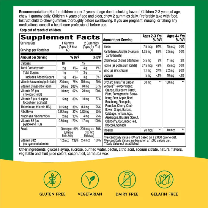 Alive!® Multivitaminico para Niños (60 gomitas), Nature's Way