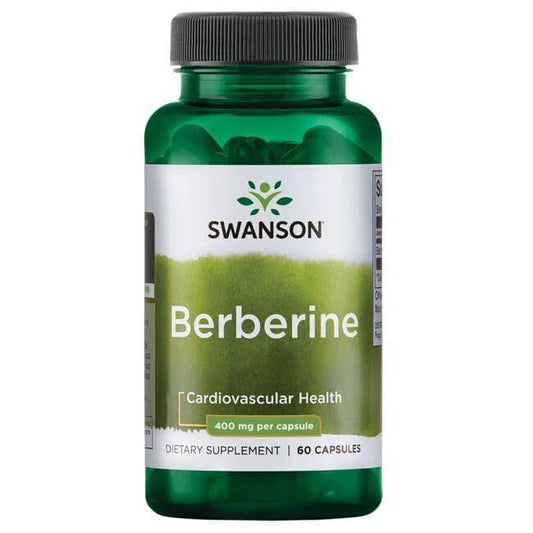 Swanson, Berberina 400 mg (60 cápsulas)