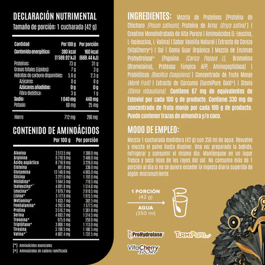 Birdman, Falcon Performance Proteína Vegetal 1.9 kg (Vainilla)