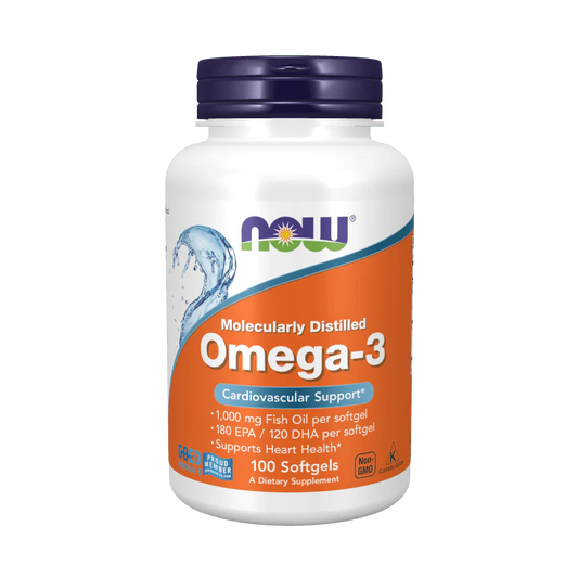 Now Foods, Omega 3 Soporte Cardiovascular 1,000 mg (100 softgels)