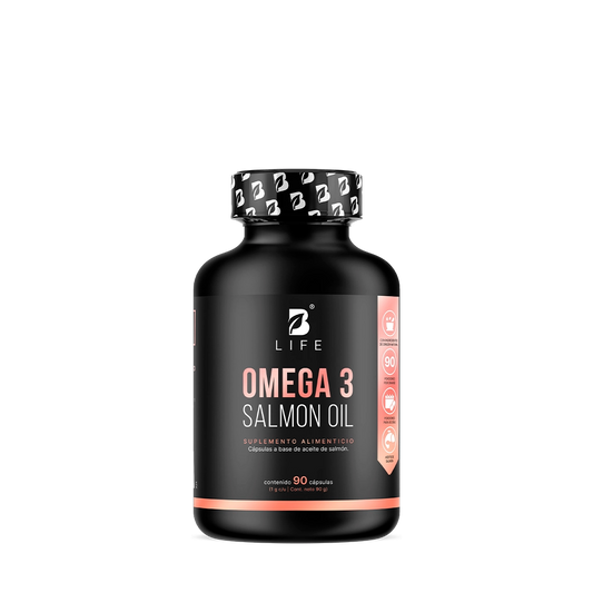 B Life, omega 3 aceite puro de salmon 1.000 mg 90 capsulas